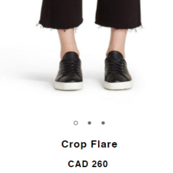 Rag & Bone 10"inch crop Flared Japanese denim Jeans 10w +MEASUREMENT 98%cotton - Picture 3 of 13